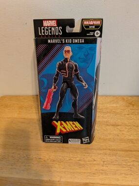 Marvel Kid Omega Action Figure - Black with Pink Highlights & Red Accessory